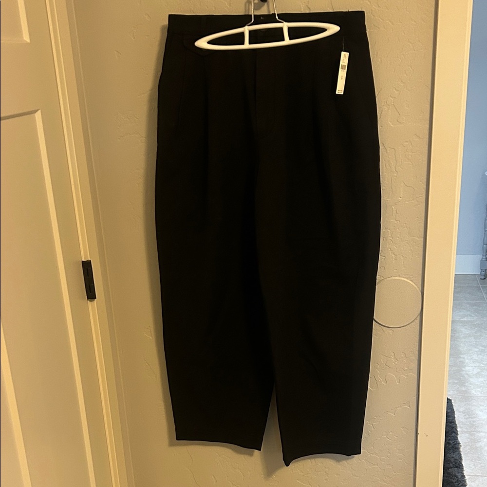 Anthropologie Black Women's Abe Lee Chino Trousers